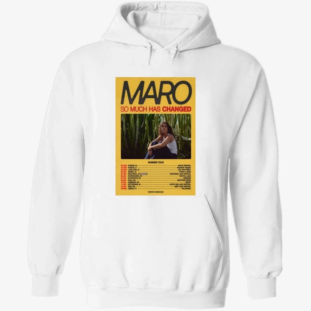 Maro Summer Tour 2026 Poster Shirt