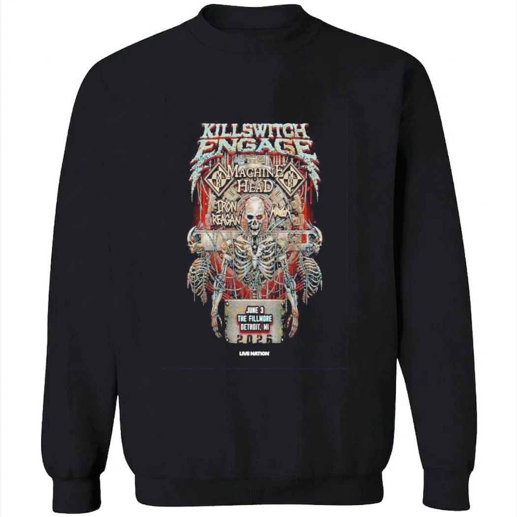 KILLSWITCH ENGAGE Poster June 3 2026 The Fillmore Limited Shirt