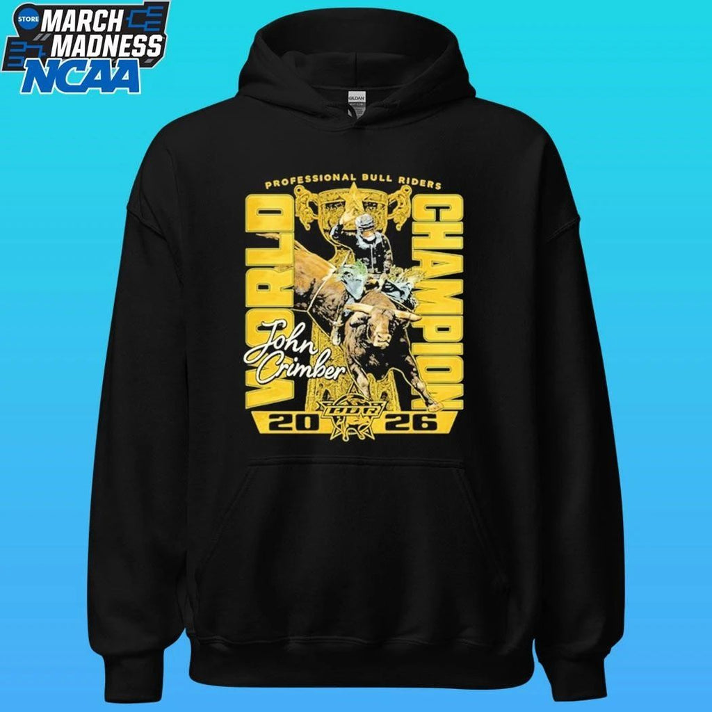 Pbr Professional Bull Riders 2026 World Champion John Crimber Shirt