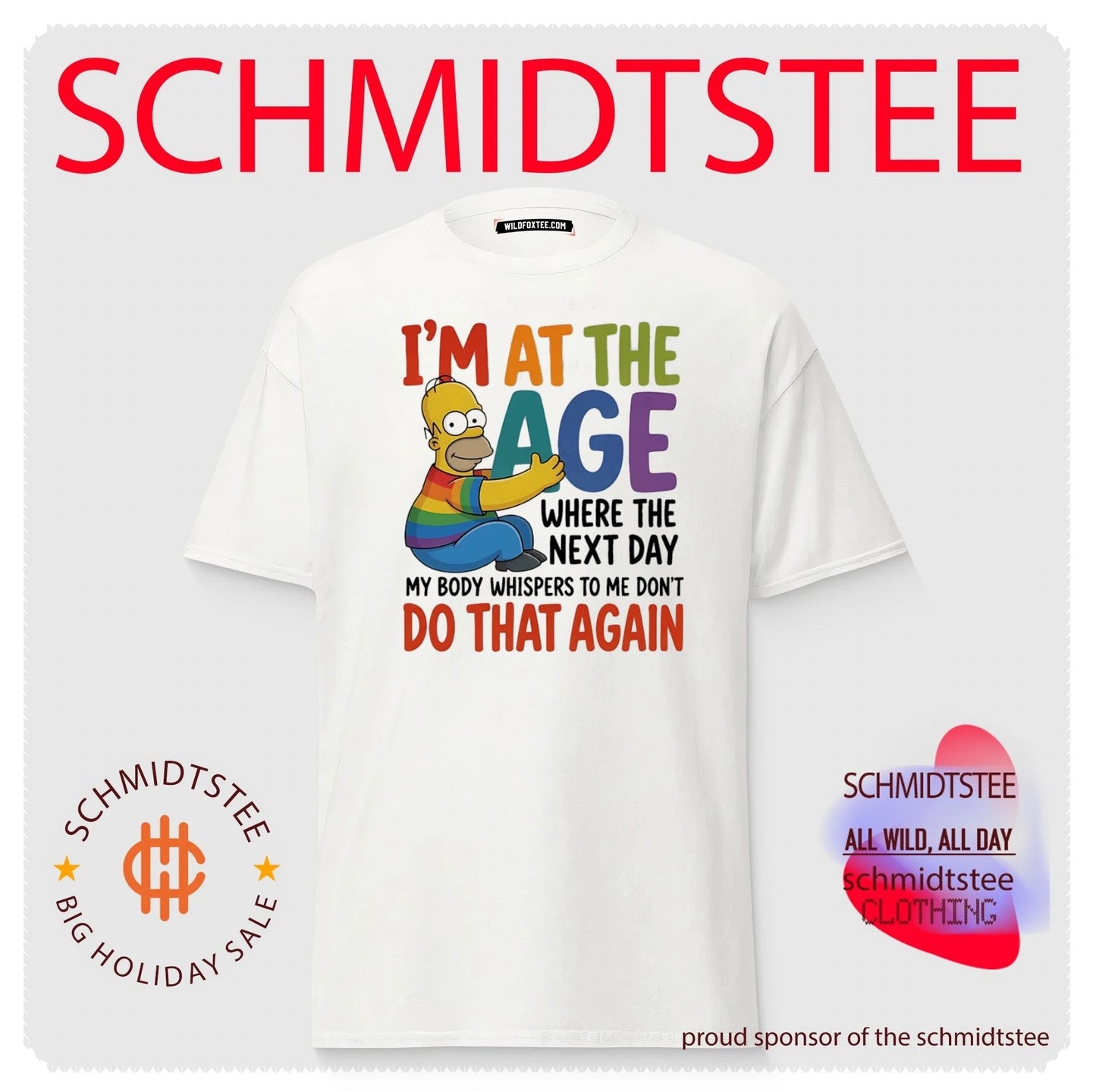 I’m at the age where the next day my body whispers to me don’t Simpson shirt