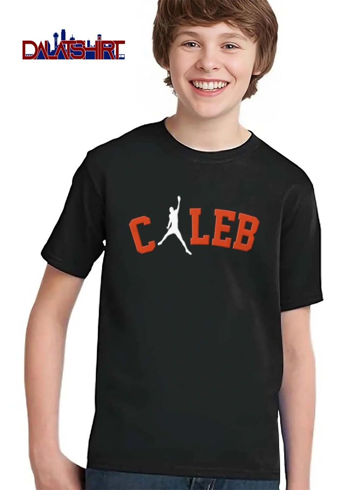 Virginia Tech Joel Caleb silhouette jumping basketball player logo shirt