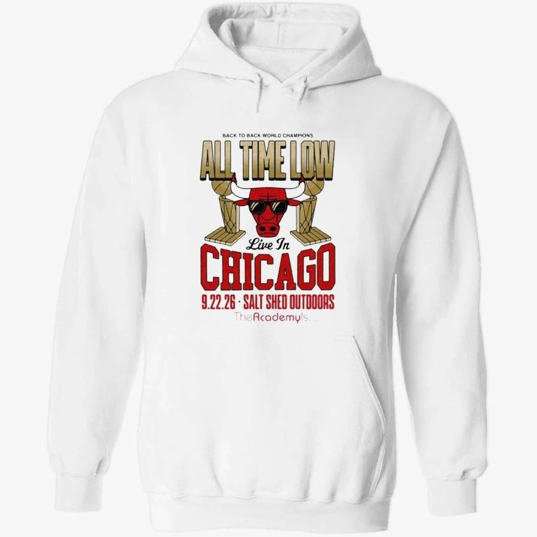 All Time Low Sept 22 2026 The Salt Shed In Chicago IL Shirt