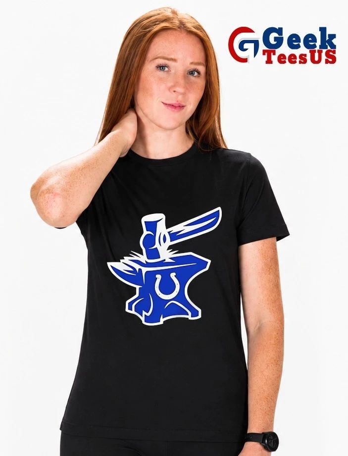 Indianapolis Colts logo Anvil and Horseshoe shirt