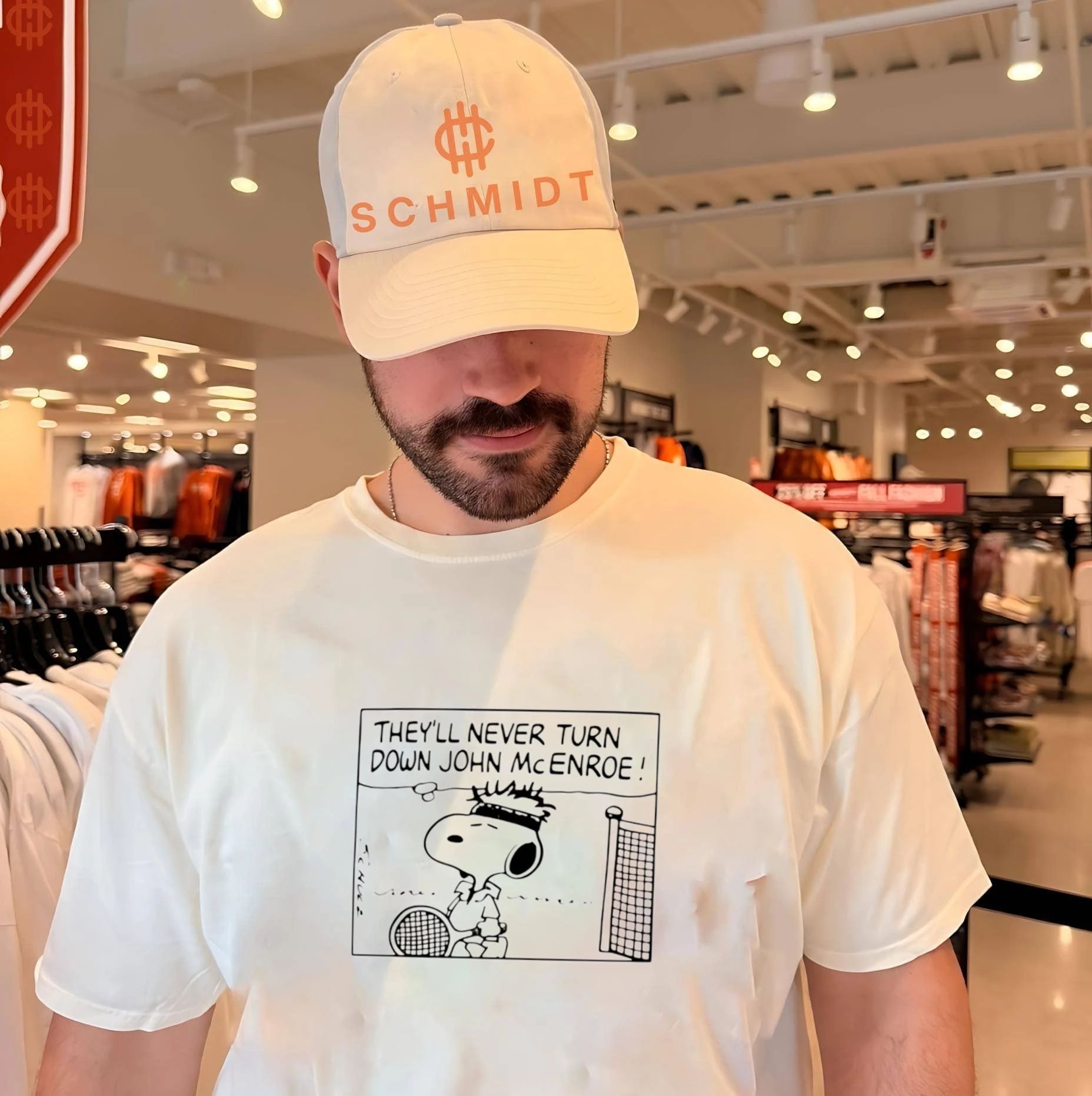 They’ll Never Turn Down John McEnroe Snoppy shirt