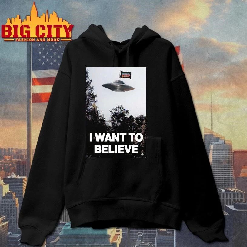 I Want to Believe San Antonio Spur Flag Shirt