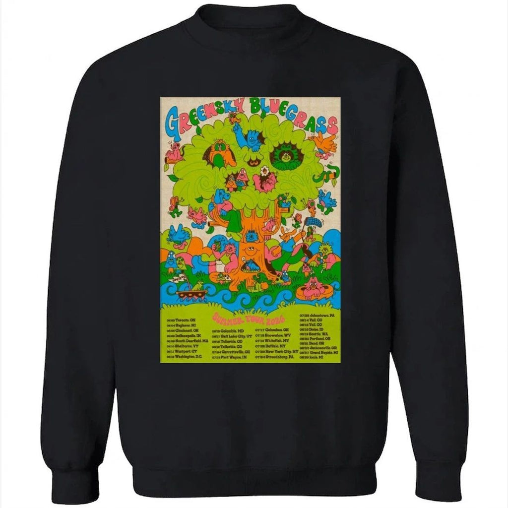 Greensky Bluegrass Summer Tour 2026 Poster Shirt