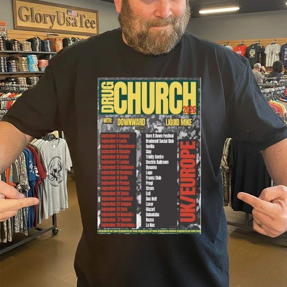 Drug Church UK & Europe Tour Poster Shirt