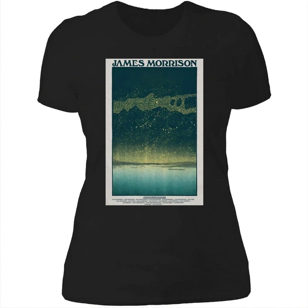 James Morrison Undiscovered 2026 Tour Poster Shirt