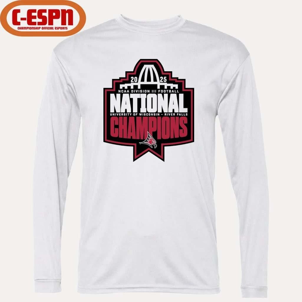 Falcons Football National Champions Logo T-Shirt