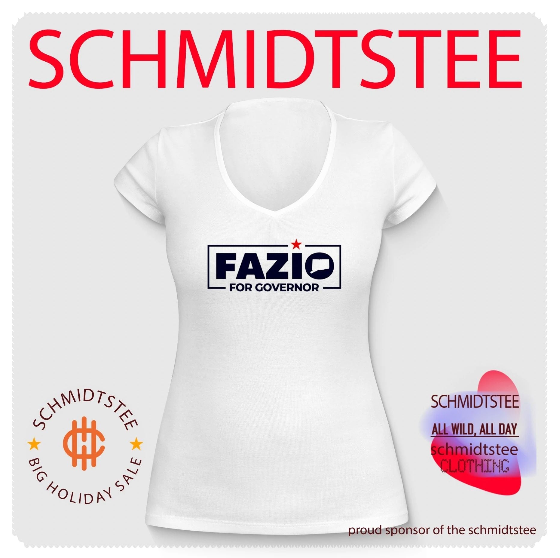 Ryan Fazio for Governor 2026 shirt