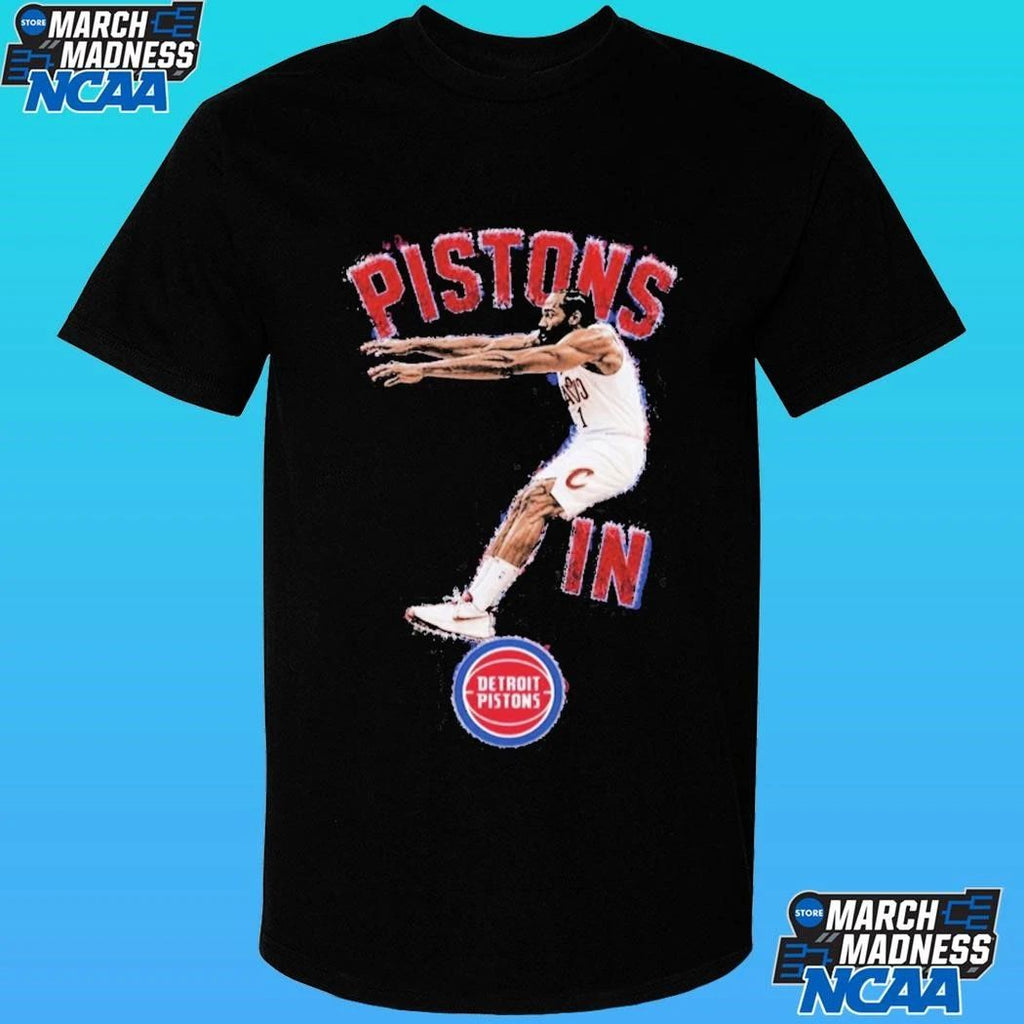 James Harden Pistons In Detroit Pistons Playoffs 2026 Shirt