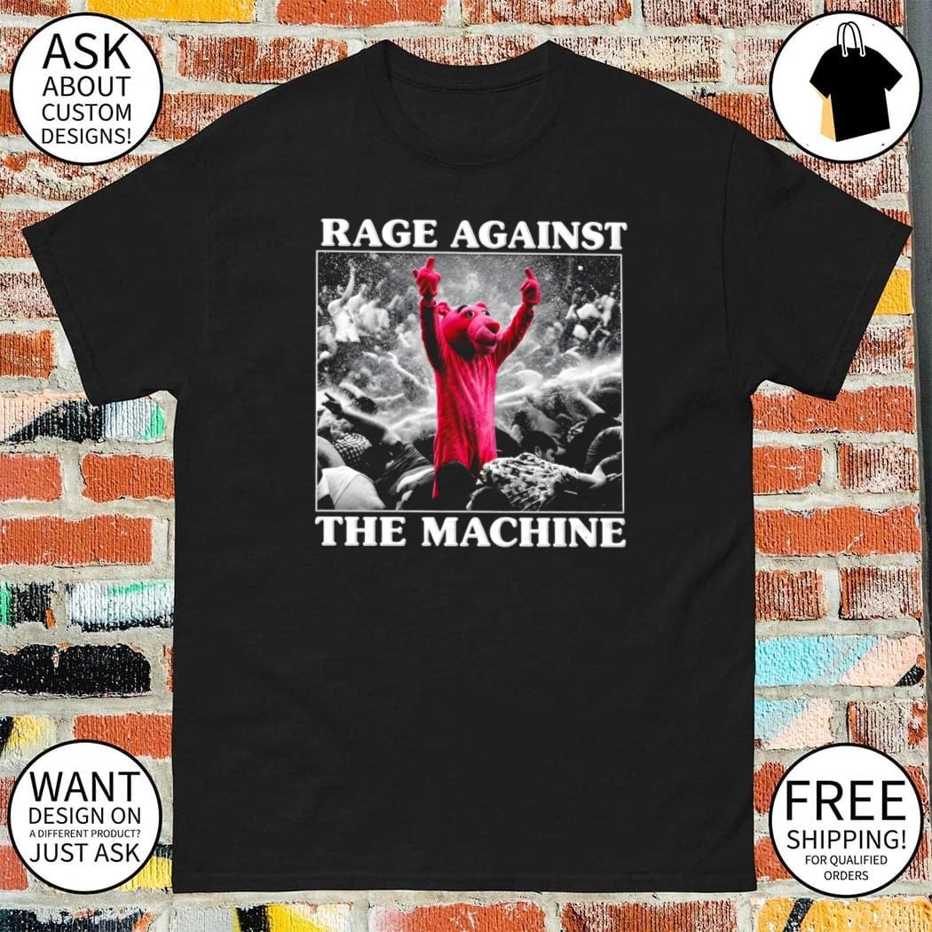 Rage Against The Machine French Protest Panther graphic shirt