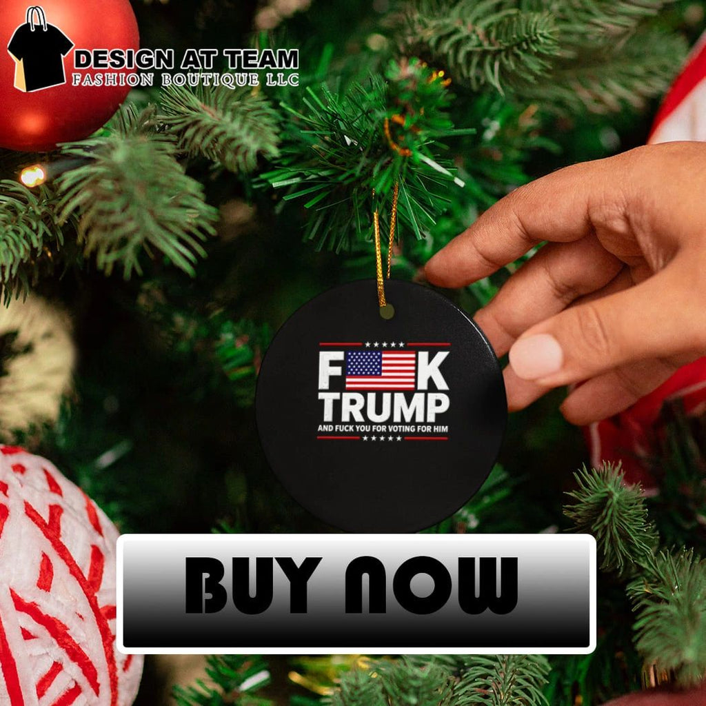 Fuck Trump and fuck you for voting for him FDT American flag shirt