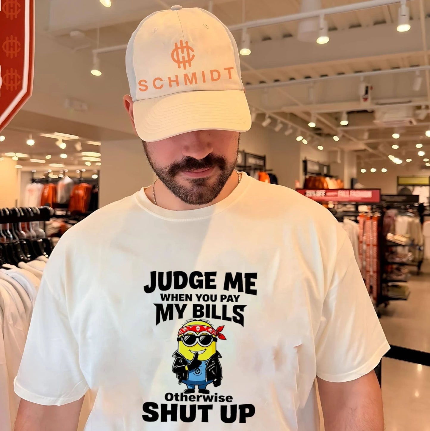 Judge me when you my bills otherwise shut up Minion shirt