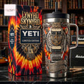 Lynyrd Skynyrd Sweet Home Alabama Custom 3D Embossed Stainless Steel Insulated Handle Tumbler