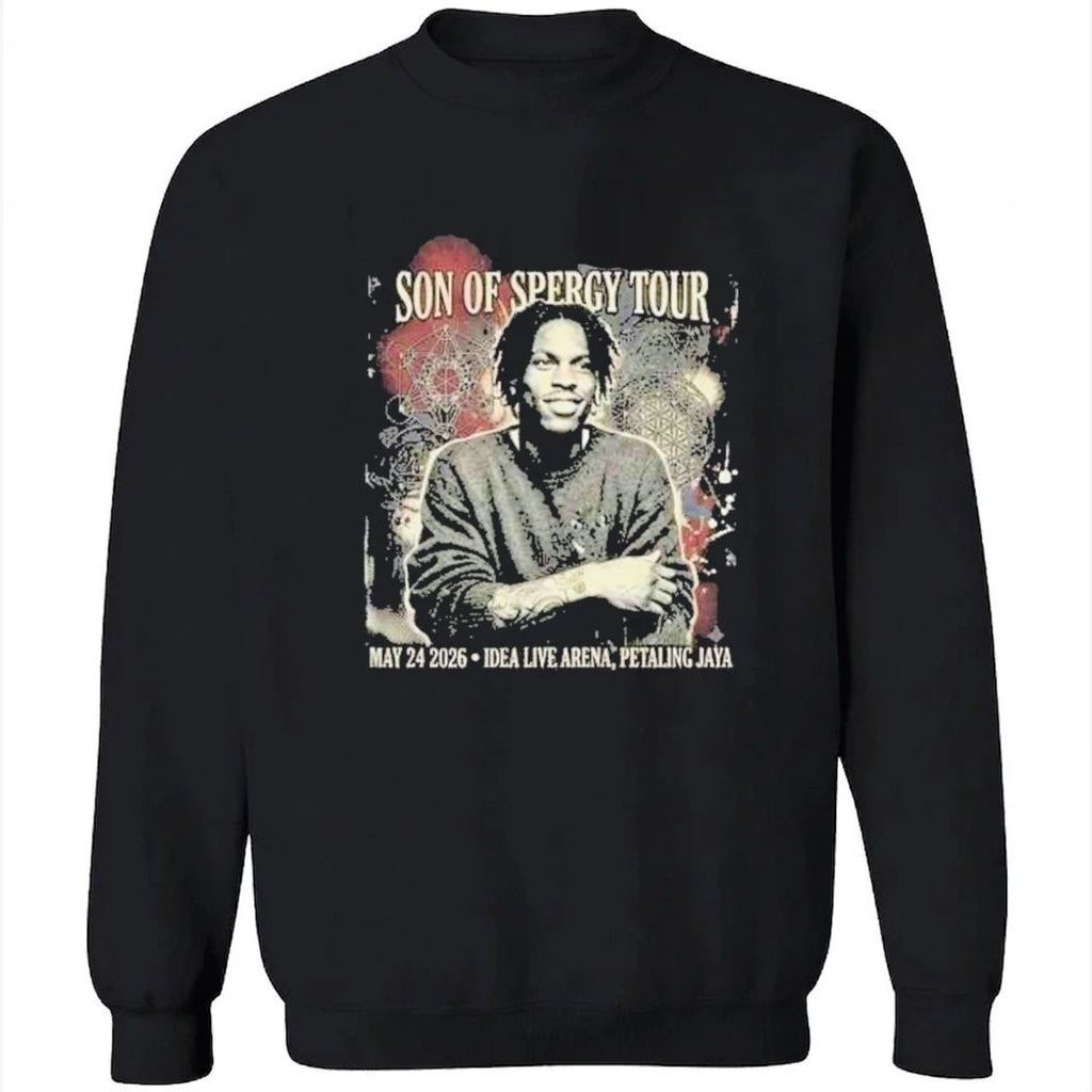 Daniel Caesar Son Of Spergy Tour May 24 2026 Idea Live Arena Petaling Jaya Concert Vintage Bootleg Shirt