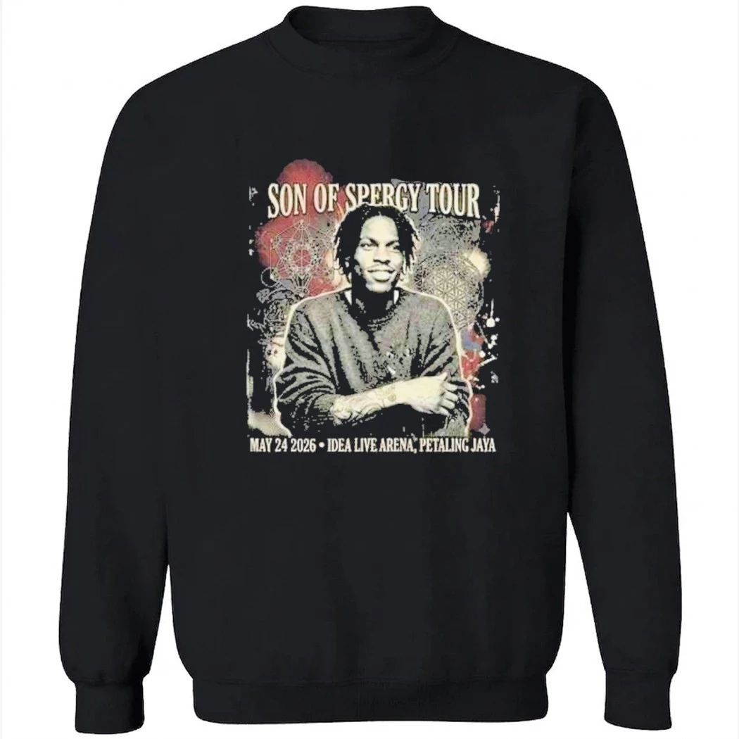 Daniel Caesar Son Of Spergy Tour May 24 2026 Idea Live Arena Petaling Jaya Concert Vintage Bootleg Shirt