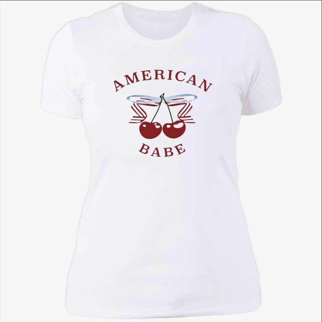 Elise Kibler Wearing American Babe Shirt