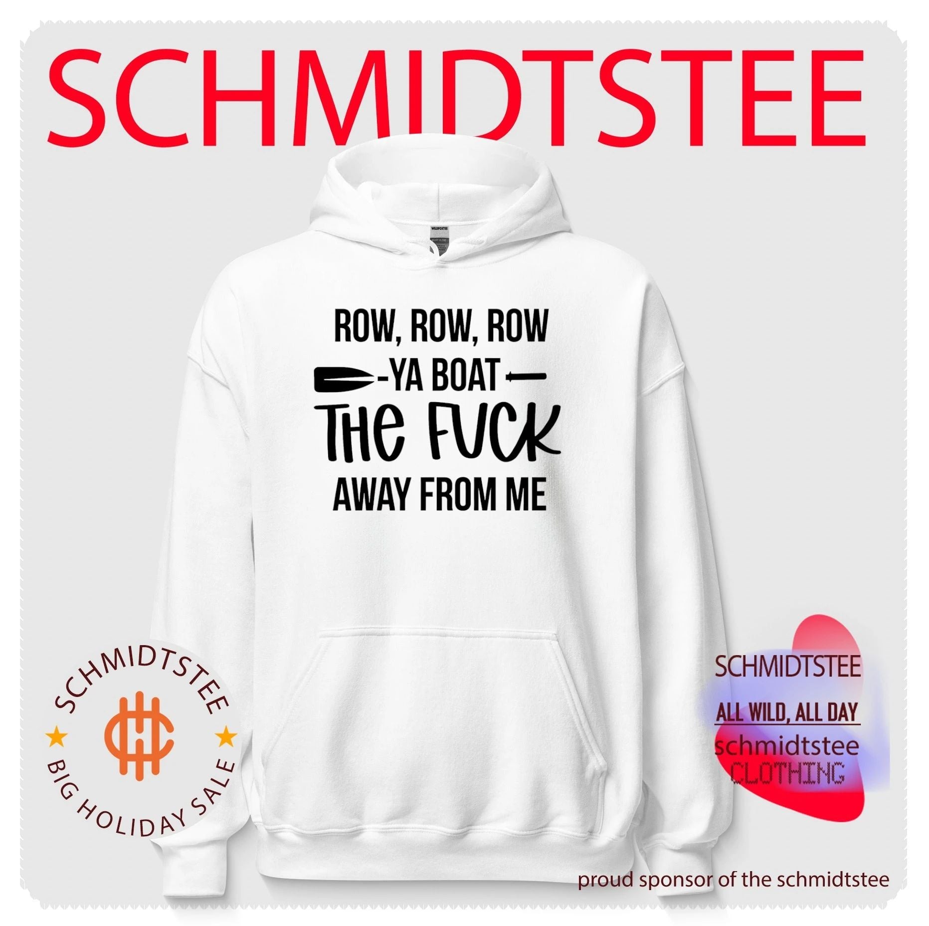 Row row row ya boat the fuck away from me shirt