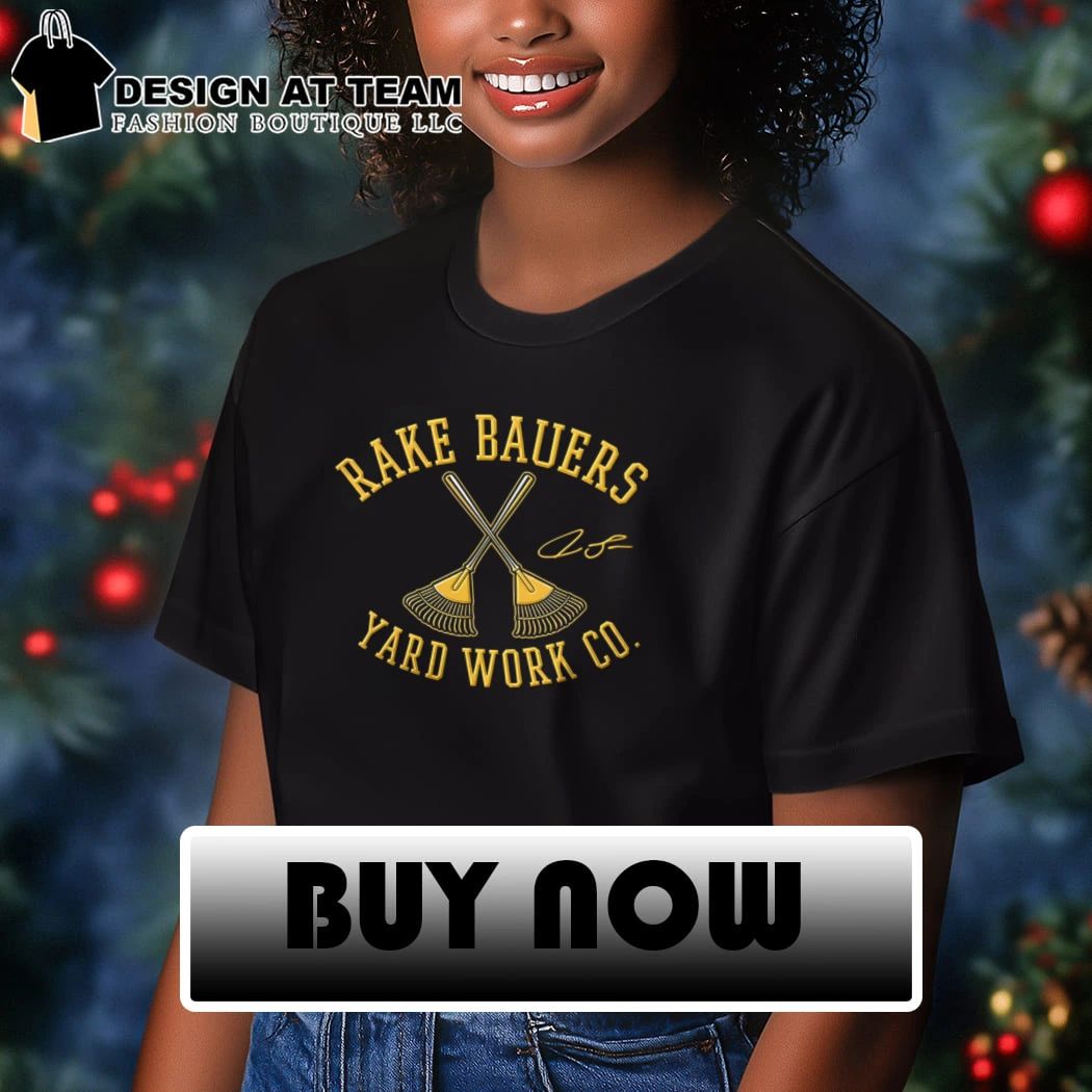 Rake Bauers Yard Work CO Milwaukee Baseball Graphic signature shirt