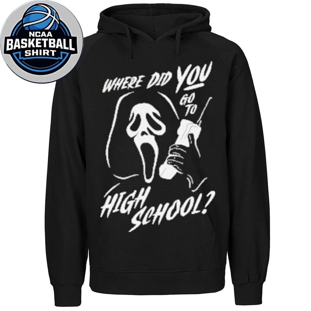 Ghostface Cincinnati High School Question Horror Graphic T-Shirt