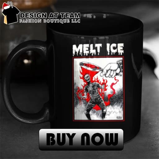 Melt Ice Police Diablo Macabre Dark Art shirt