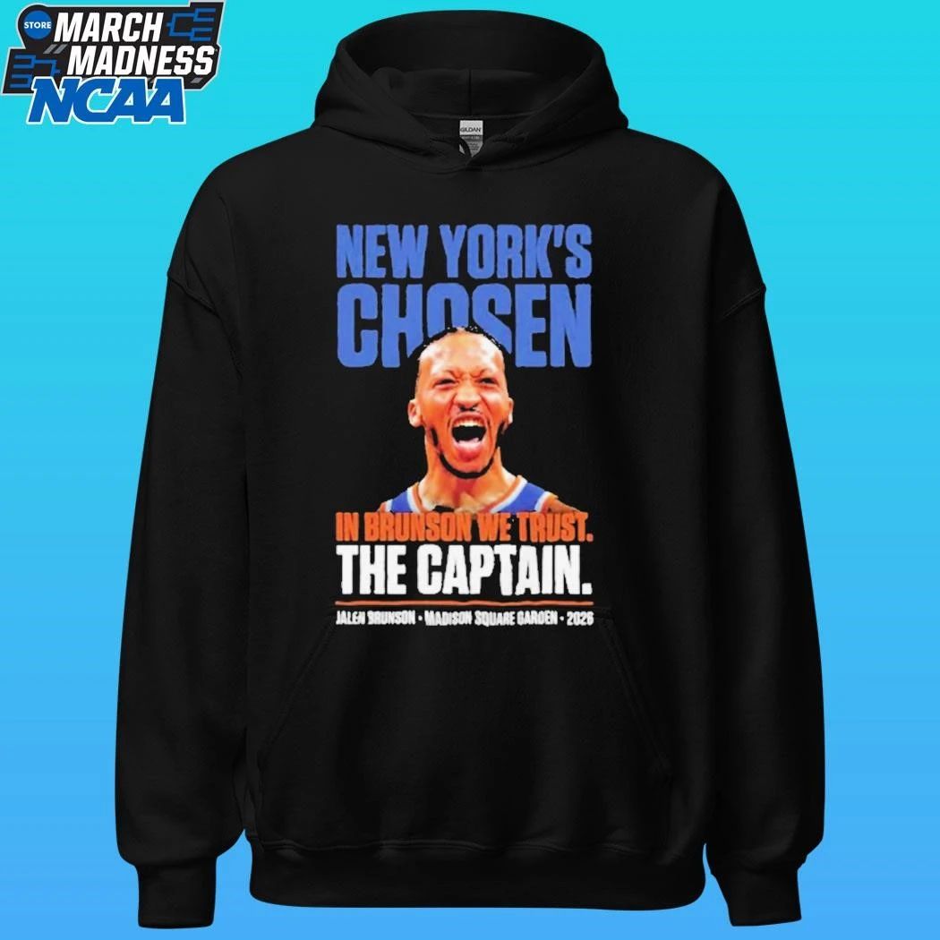 Jalen Brunson New York Basketball Captain Playoff Run Shirt