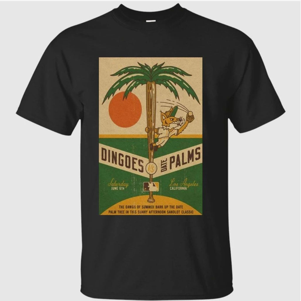 Dingoes vs Date Palms June 6 2026 Poster Los Angeles, CA Shirt