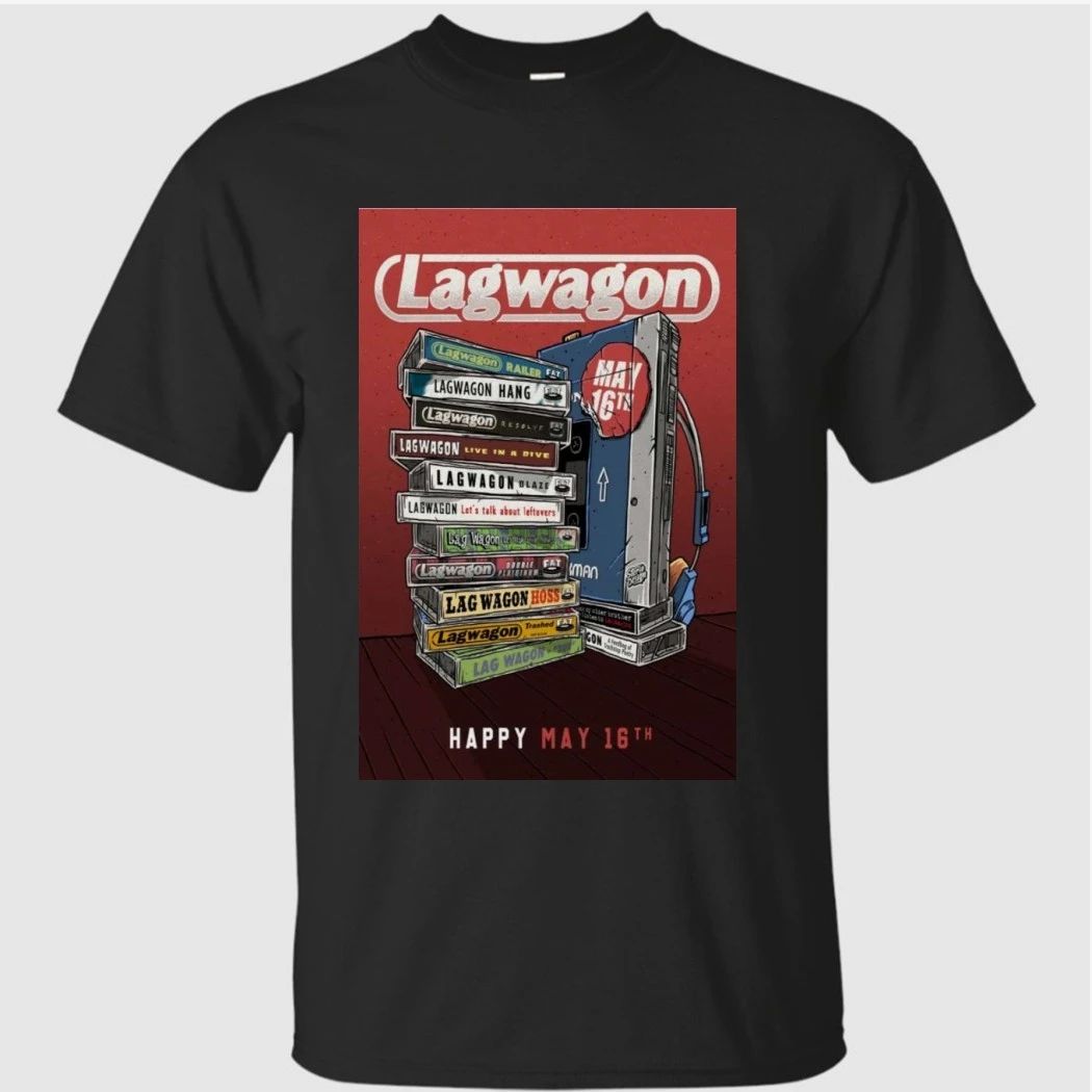 Lagwagon Tour Happy 05.16.2026 San Francisco, CA Poster Shirt