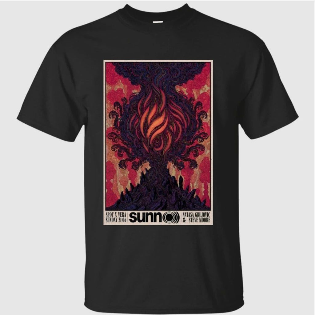 Sunn O 21 06 2026 Natasja Grujovic & Steve Moore Spot x Vera Poster Shirt