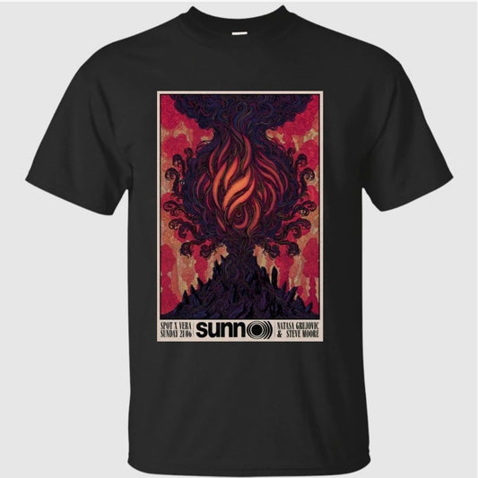 Sunn O 21 06 2026 Natasja Grujovic & Steve Moore Spot x Vera Poster Shirt