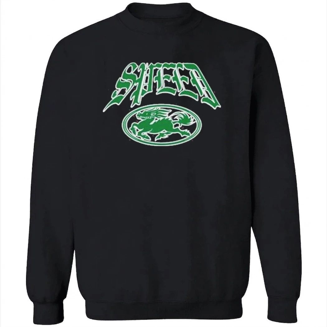 Speed Kirin Green Logo Shirt