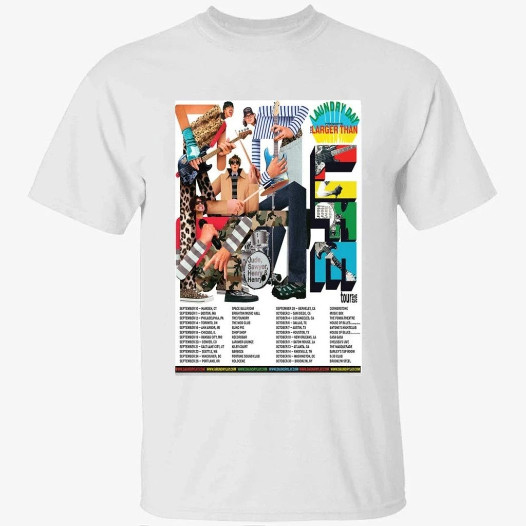 Laundry Day Fall Tour 2026 Poster Shirt