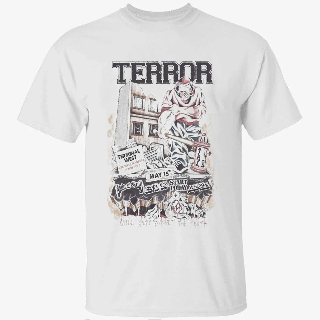 TERROR Atlanta, GA May 15 2026 Tour Shirt