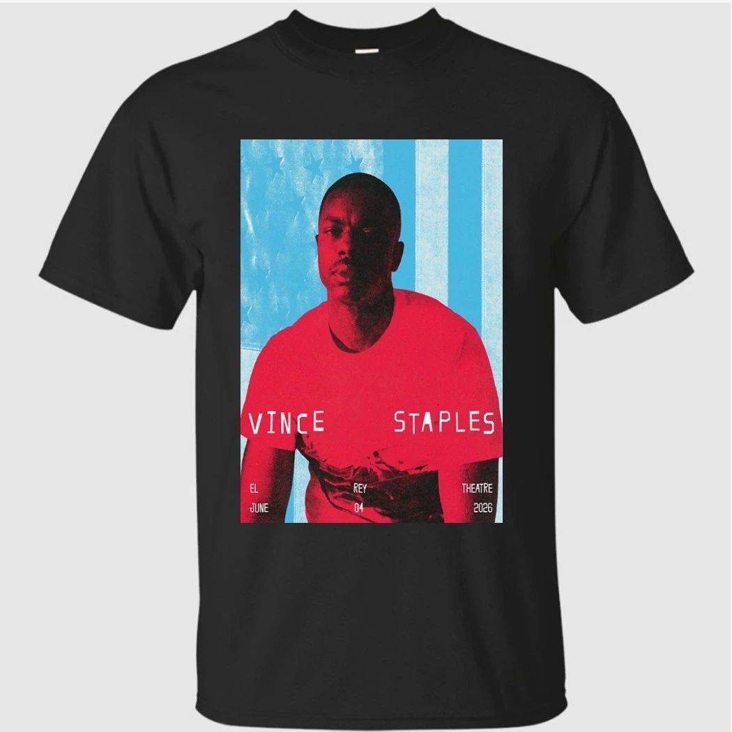 Vince Staples Tour June 04 2026 Los Angeles CA Poster Shirt