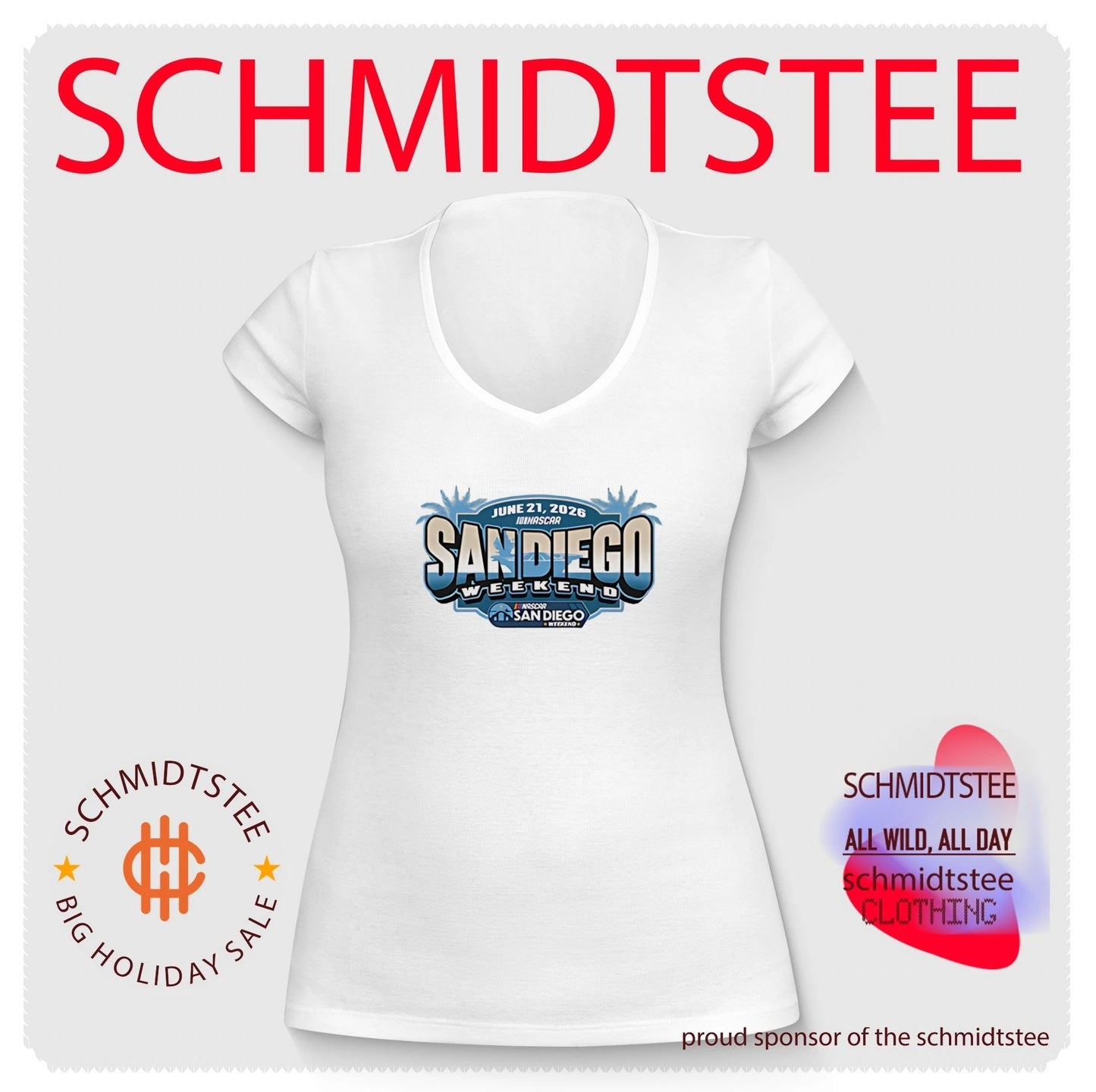 San Diego Weekend Americana Event 2026 logo shirt