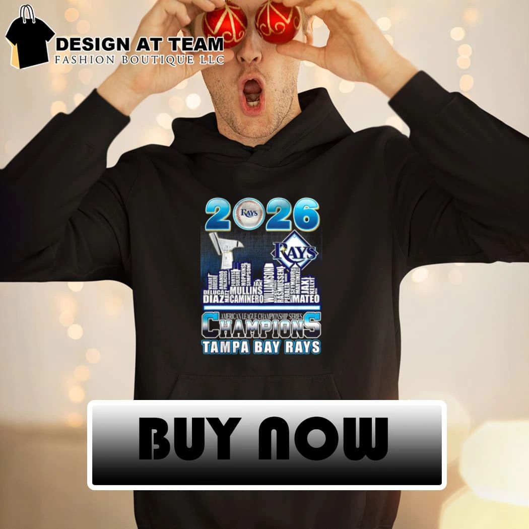 2026 American League Championship Series Champions Tampa Bay Rays shirt