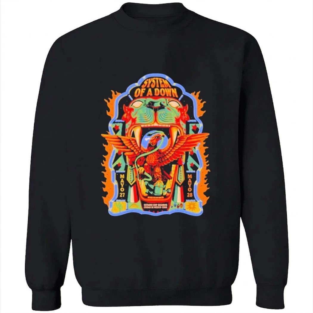 System Of A Down 5-28-2026 Ciudad De Mexico Shirt