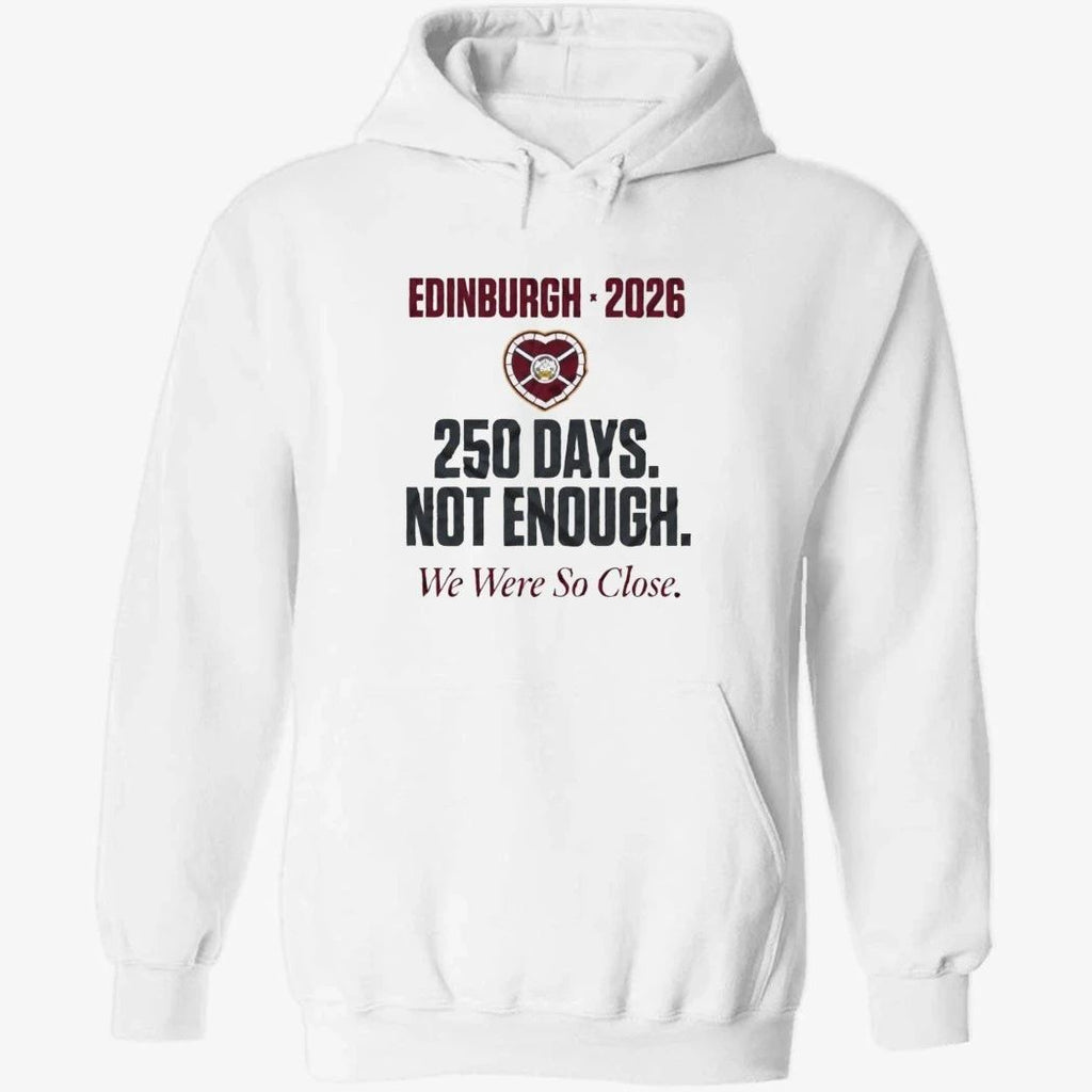 Hearts 250 Days To Heartbreak Scottish Premiership Final Day 2026 Shirt