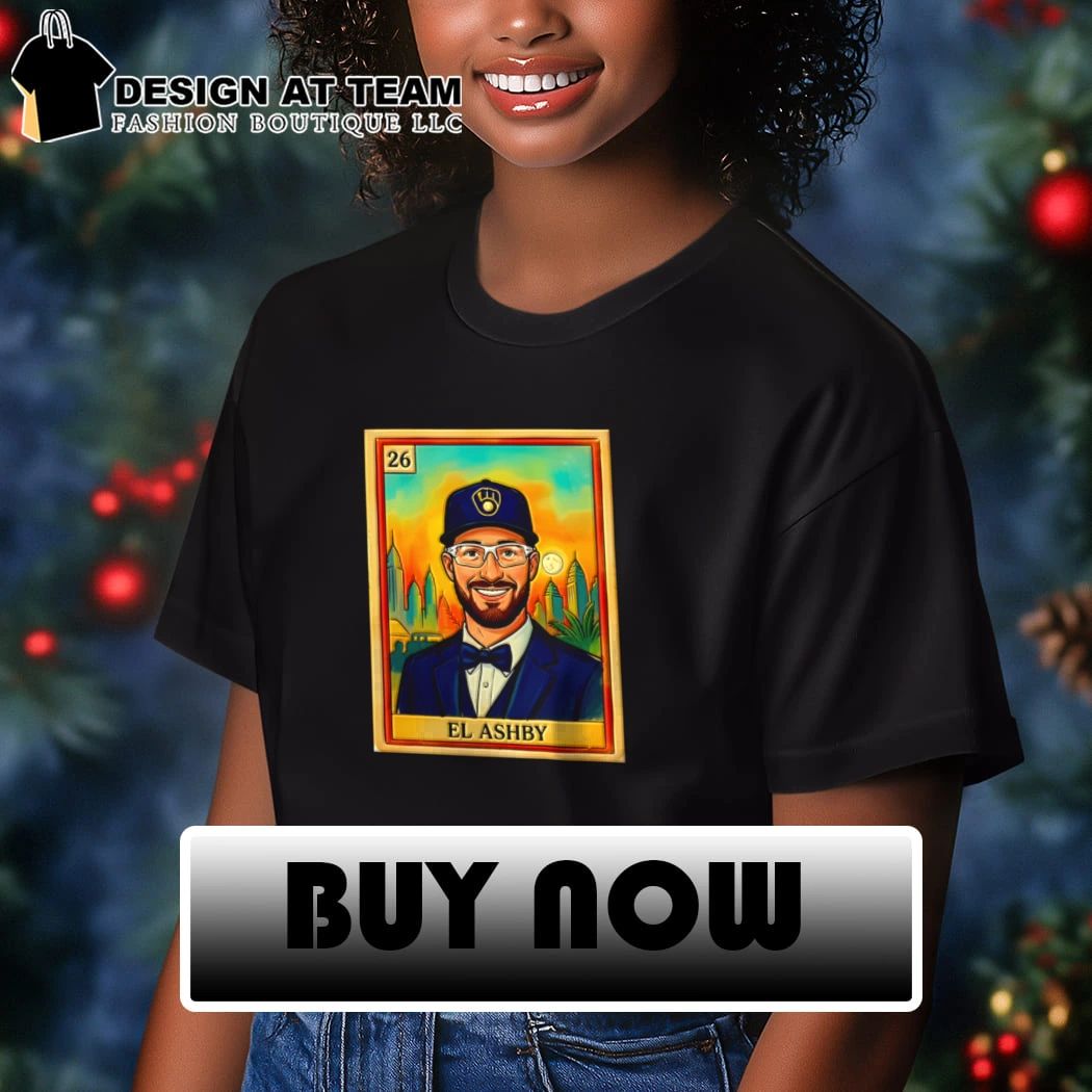 Aaron Ashby El Ashby Loteria Card Brewers Baseball shirt