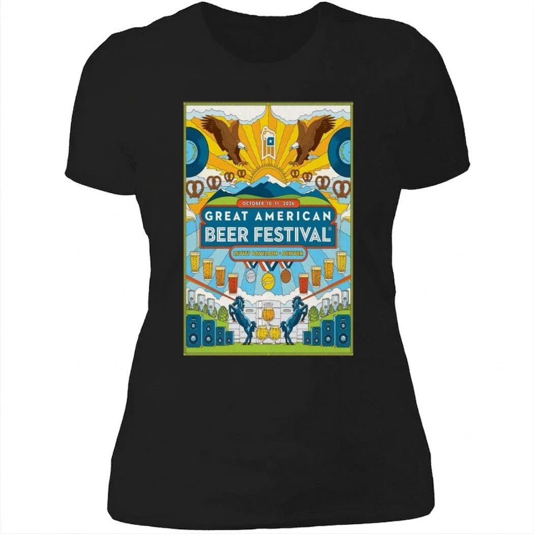 Great American Beer Festival October 10-11, 2026 Poster Shirt