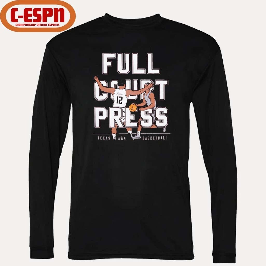 Texas A&M Aggies Basketball Full Court Press T-Shirt