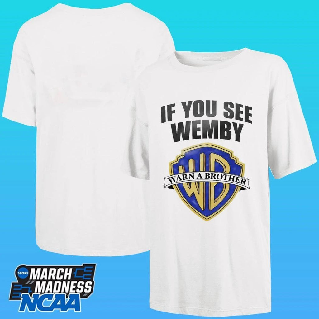 Chet Holmgren If You See Wemby Warn A Brother Shirt