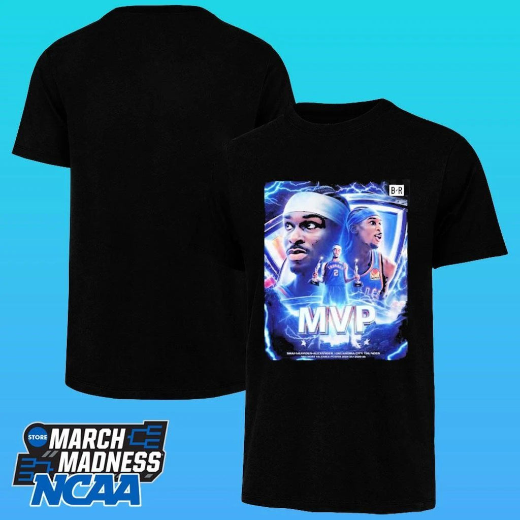Shai Gilgeous Alexander Sga Oklahoma City Thunder 2026 Nba Back To Back Mvp Shirt