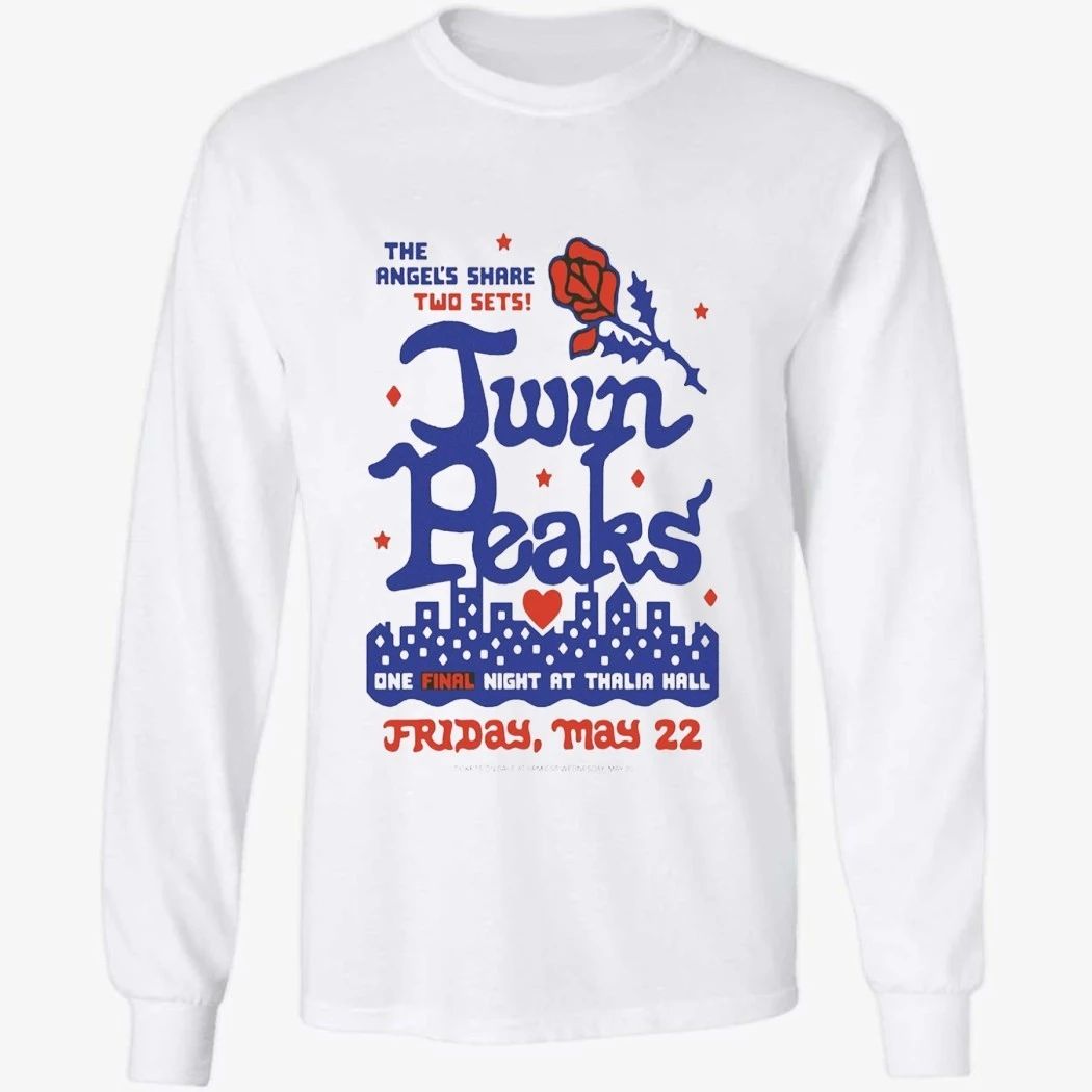 Twin Peaks Dudes One Final Night At Thalia Hall May 22 2026 Poster Shirt