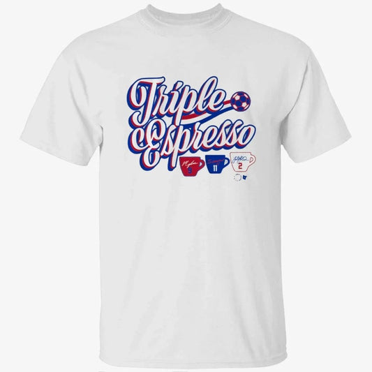 Mallory Swanson, Trinity Rodman, and Sophia Wilson Triple Espresso Shirt
