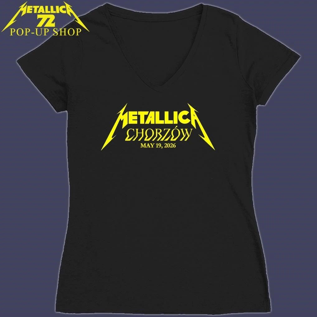 Metallica M72 Chorzów 2026 Poland T-Shirt