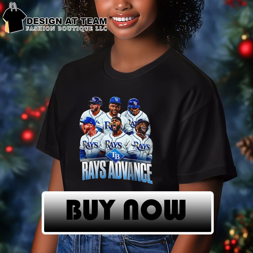 Tampa Bay Baseball Rays Advance Playoff Squad shirt