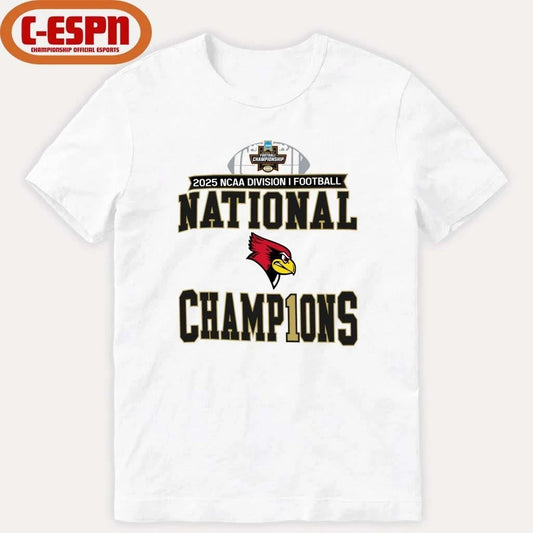 Illinois State NCAA DI Football National Champions T-Shirt
