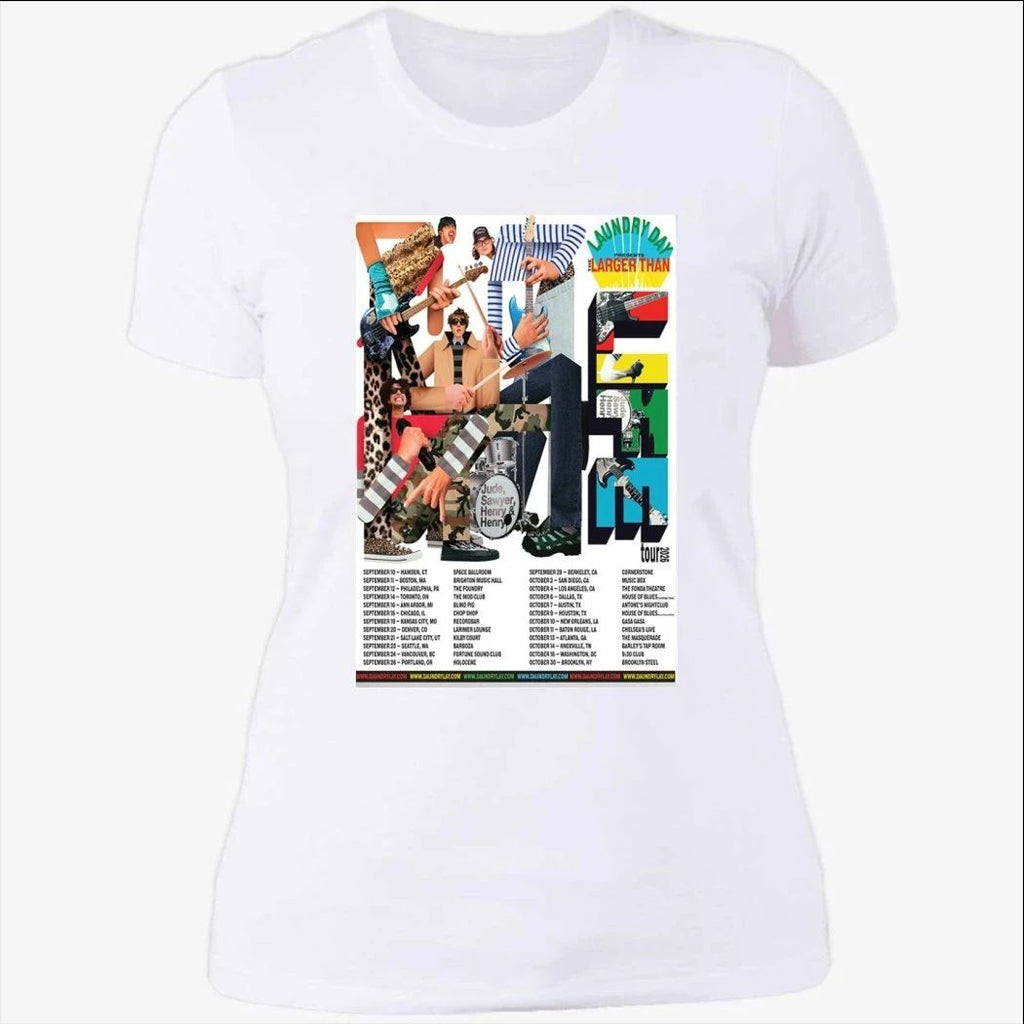 Laundry Day Fall Tour 2026 Poster Shirt